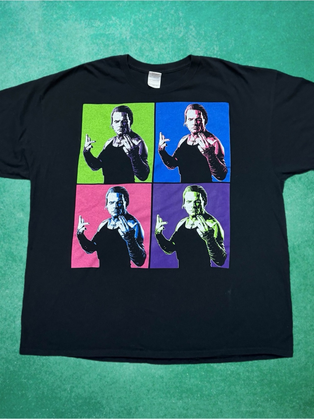 Y2K Impact Wrestling Jeff Hardy Warhol Art Shirt